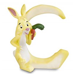 Magnetisch Alfabet Letter C - Rabbit