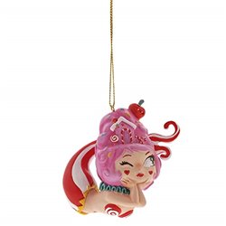 Miss Mindy Cotton Candy Mermaid Hanging Ornament