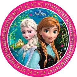 Bordjes 8 stuks - Anna & Elsa